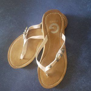 G by Guess flip flops